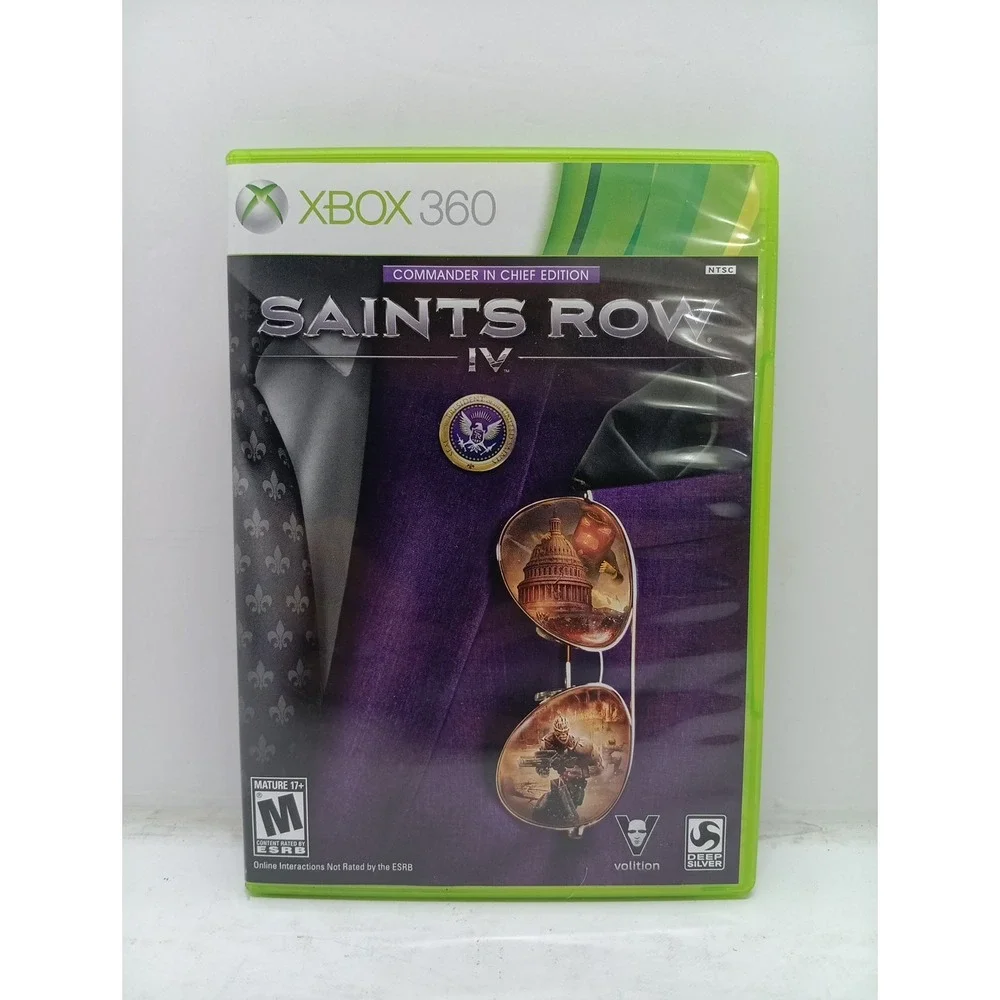 Xbox 360 Saints Row 4 Game Commander In Chief Edition C.I.B.